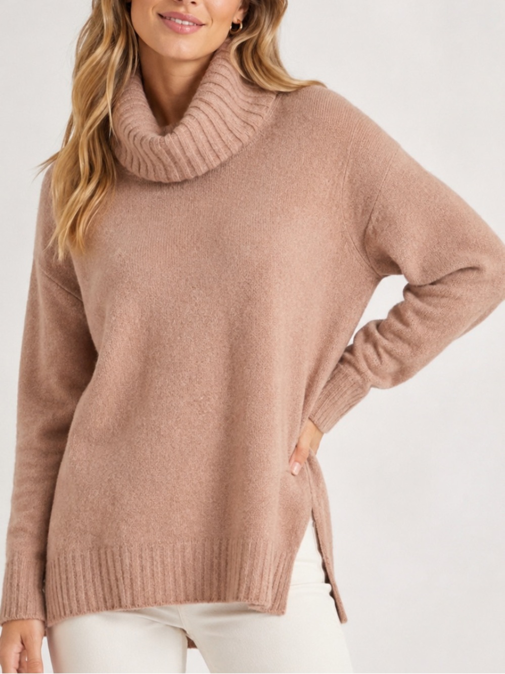 BP Longline Turtleneck Sweater XS